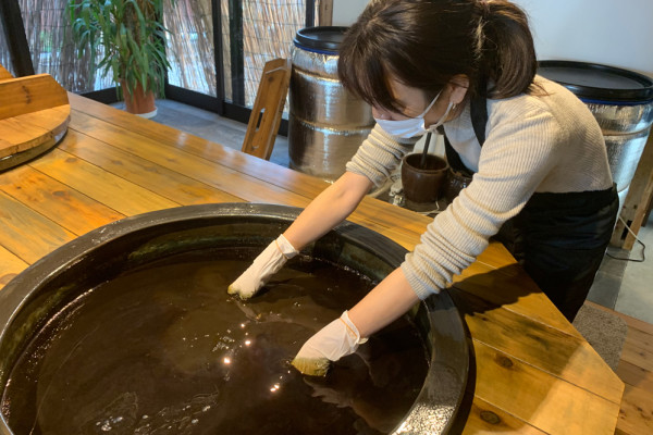 JAPAN BLUE Indigo Dyeing and Miso Brewery Tour in Awa