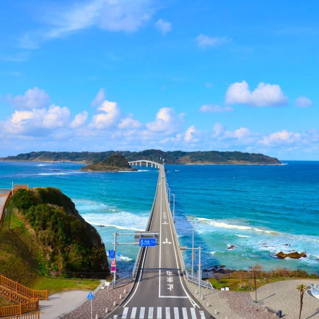 一生に一度は見ておきたい!? 絶景シーライン「角島大橋」／山口県下関市