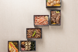 Bento boxes from the most famous regions of Japan presented