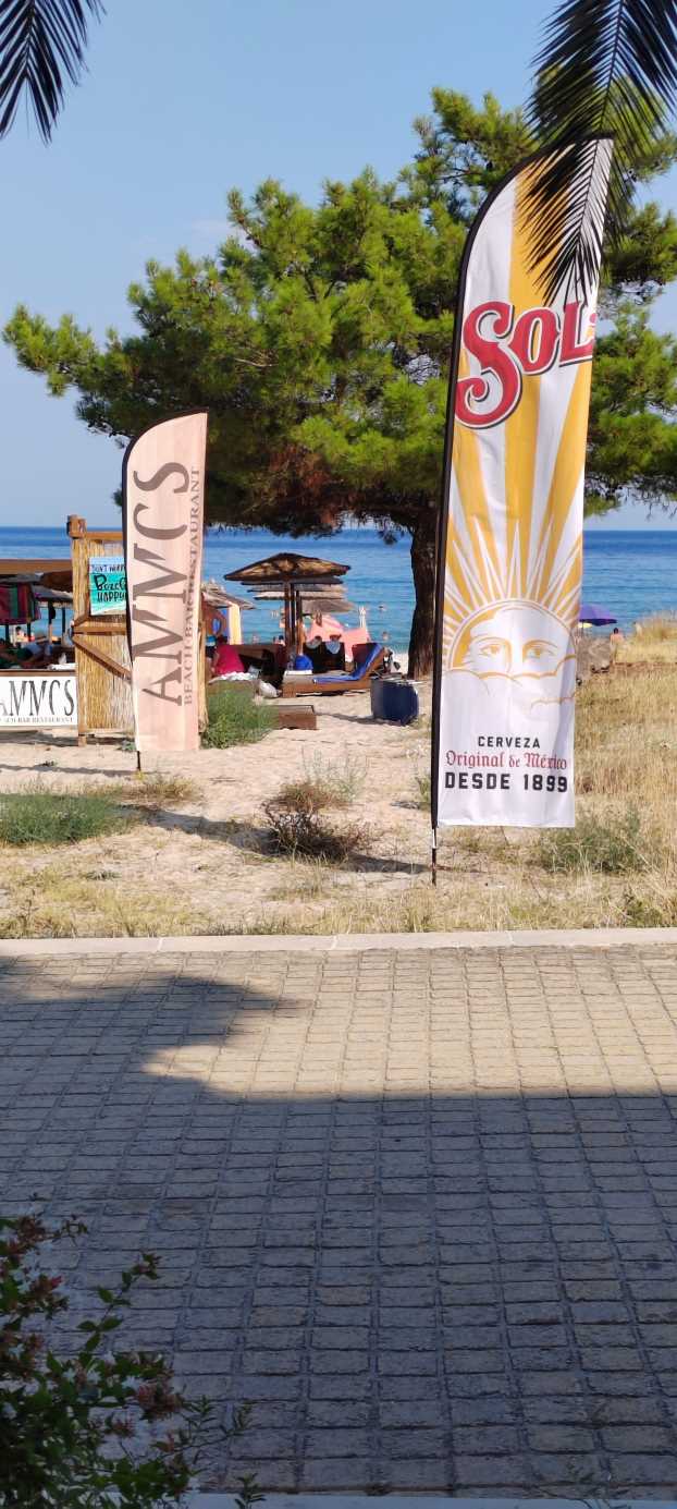 Thassos Ammos sea view