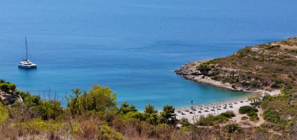 Xilokeriza Beach auf Spetses
