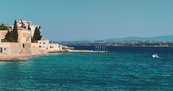 Spetses Cafe Cielo Mar Sea view