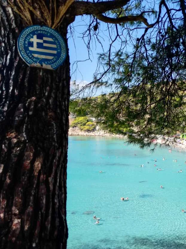 Sithonia Koviou Strand Ausblick 3
