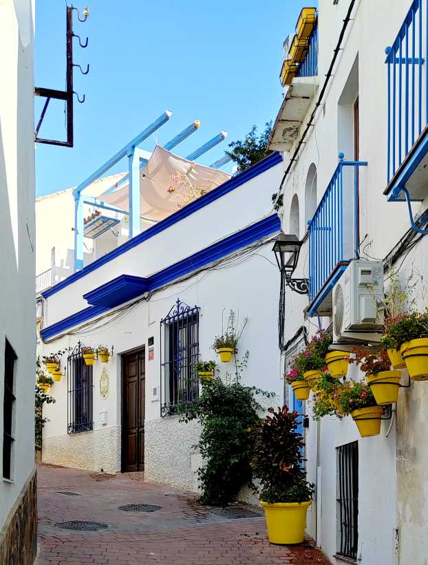 Estepona Stadt Gassen 2