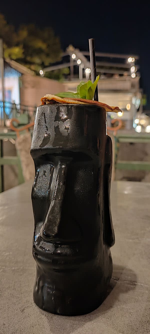 Spetses Cafe Cielo Mar Cocktail