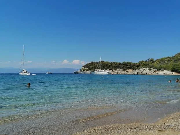 Spetses vrellos beach 3