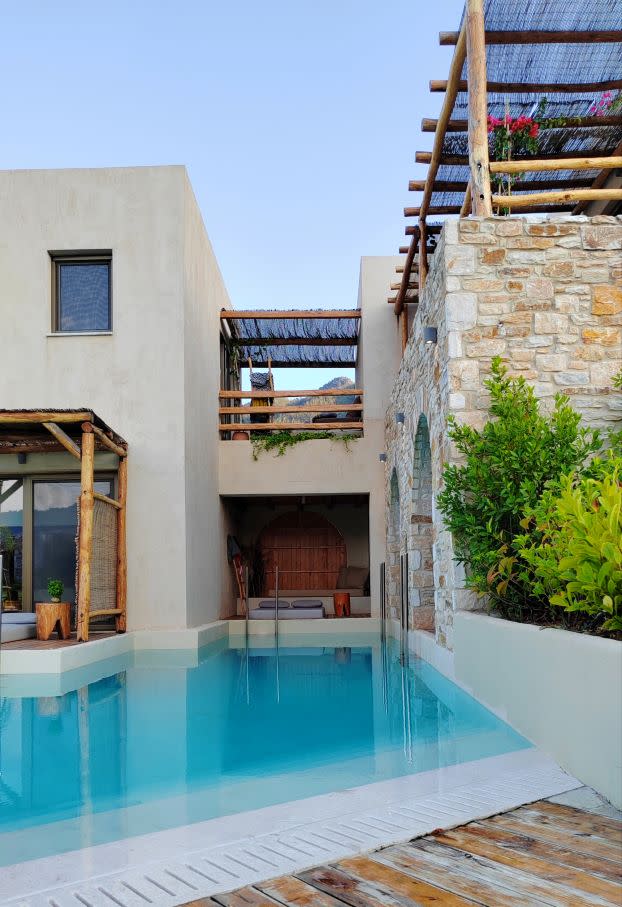 Thassos Meli Suites Isle Hotel Pool view