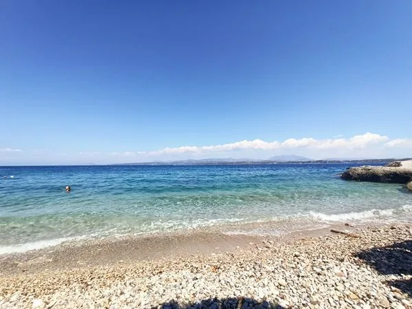 Paralia Vrellos Strand auf Spetses