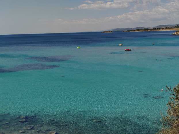 Sithonia Koviou Strand Ausblick 4