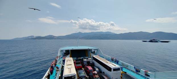 Auf der Fähre nach Thassos