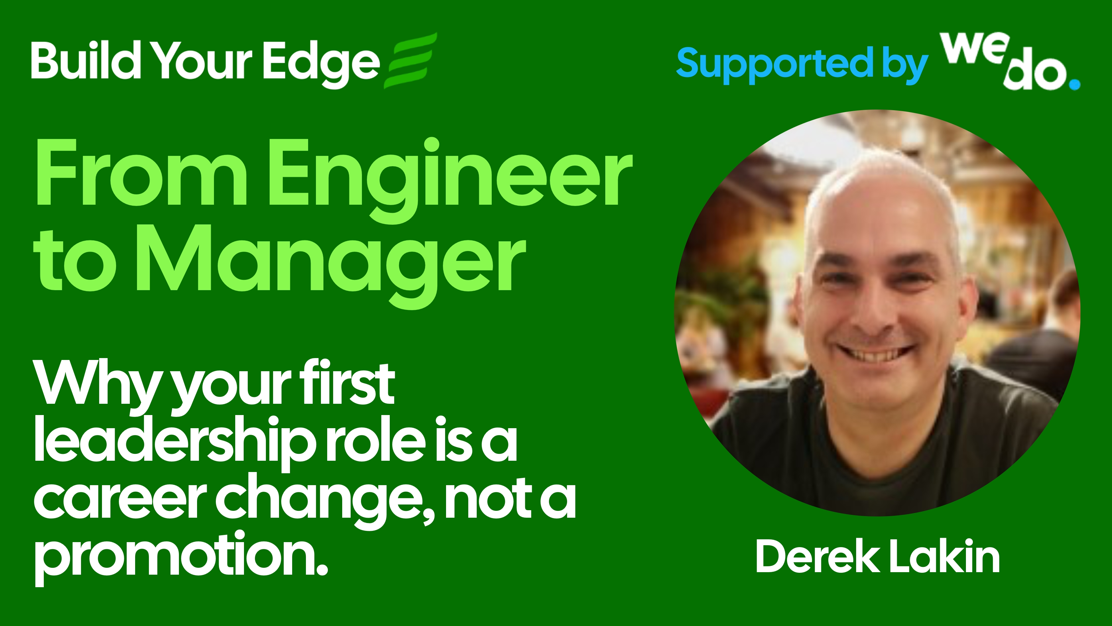 From Engineer to Manager