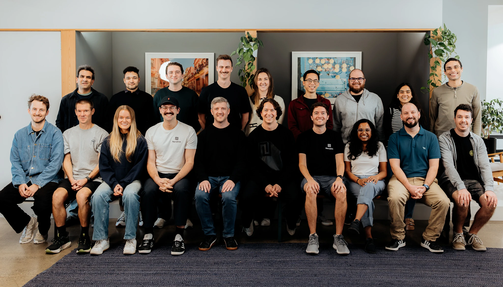 The Narrative team based in Auckland, NZ
