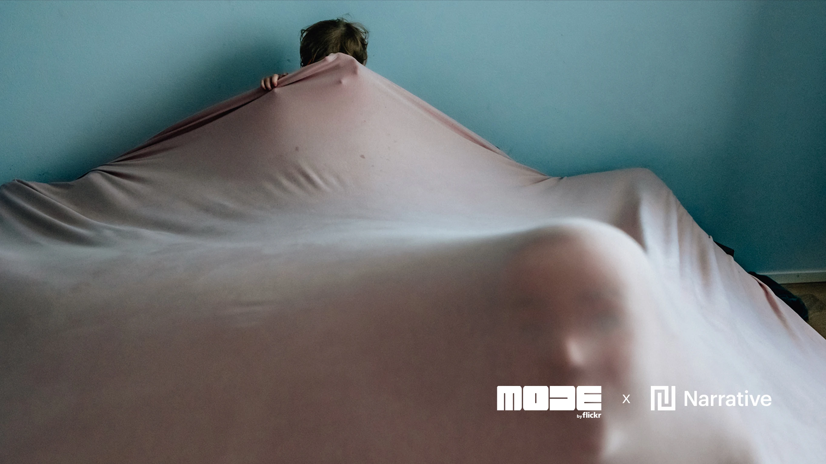 Hero image for the MODE x Narrative photography competition, celebrating creative photography, artistic storytelling, and human-selected imagery.