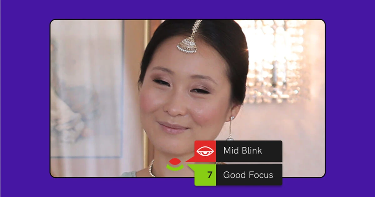 When you’re culling photos it can be easy to let an out of focus shot slip through, but with our AI driven focus assessments you’ll be able to find the best shot every time!