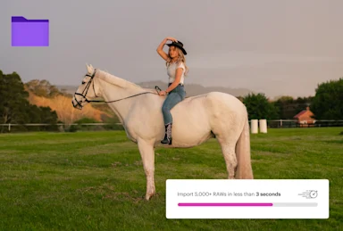 Narrative | Import 1000s of RAWs or JPEGs in under 3 seconds, work offline without cloud uploads, and ingest files from SD cards while creating backups.