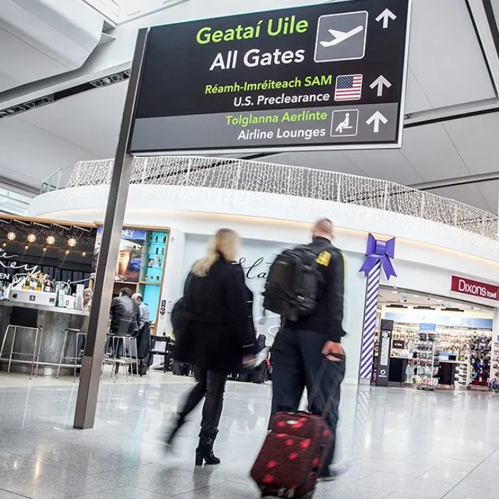 At Dublin Airport Image