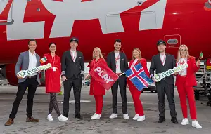 PLAY inaugural flight to Reykjavik