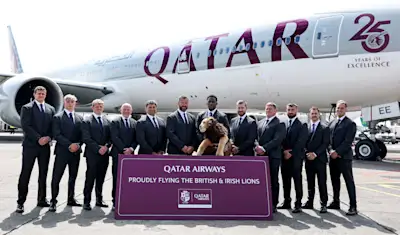 British & Irish Lions head for Australia from Dublin Airport