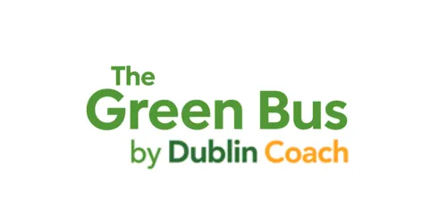 The Green Bus by Dublin Coach logo