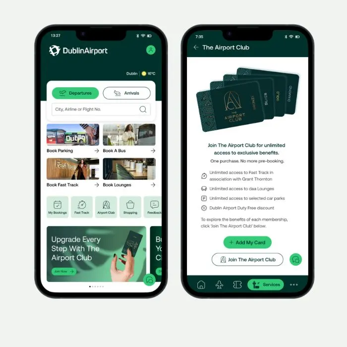 Dublin Airport Club App 1