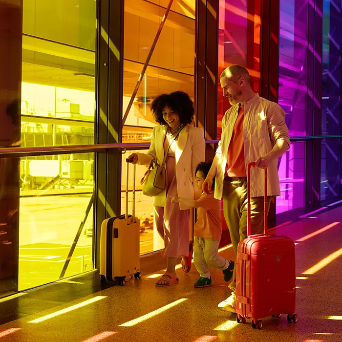 self-connecting passengers - image
