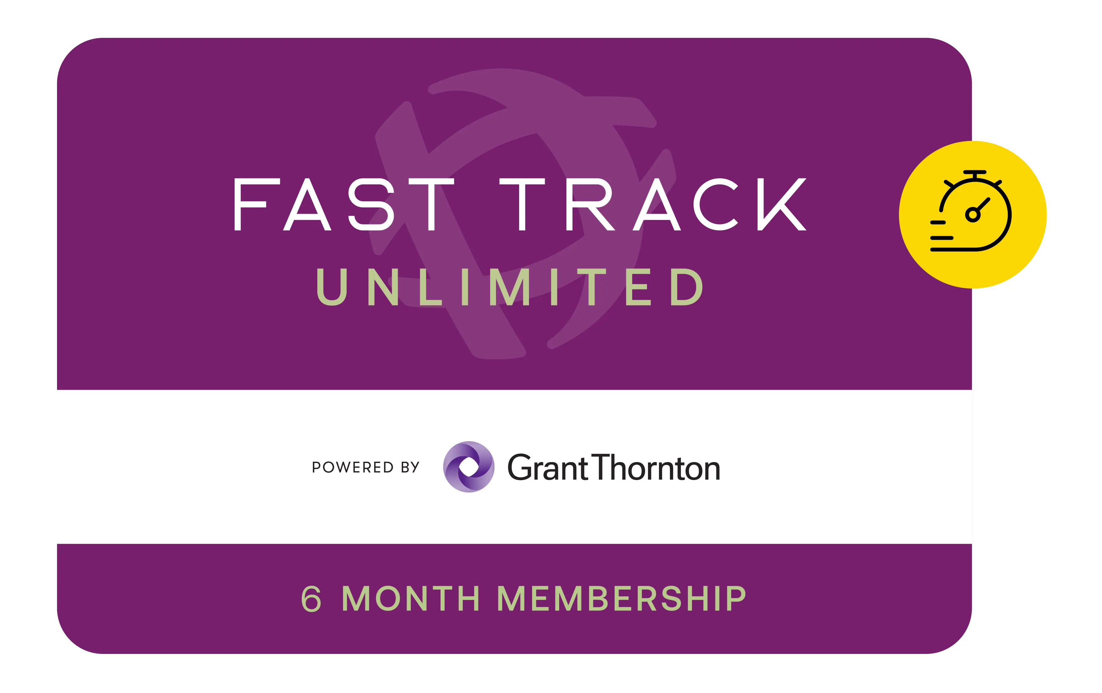 Fast Track Uunlimited Card 6 months