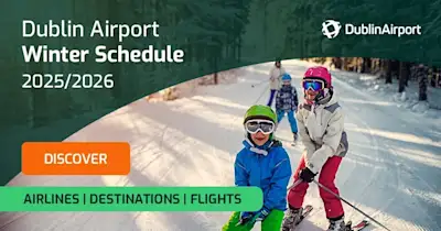 Dublin Airport unveils Winter 2025/26 schedule