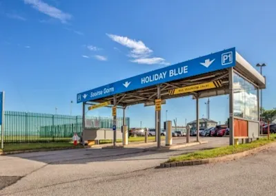 Holiday Blue Car Park