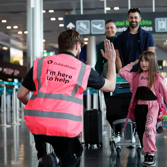 Dublin Airport Passenger Cap - here to help