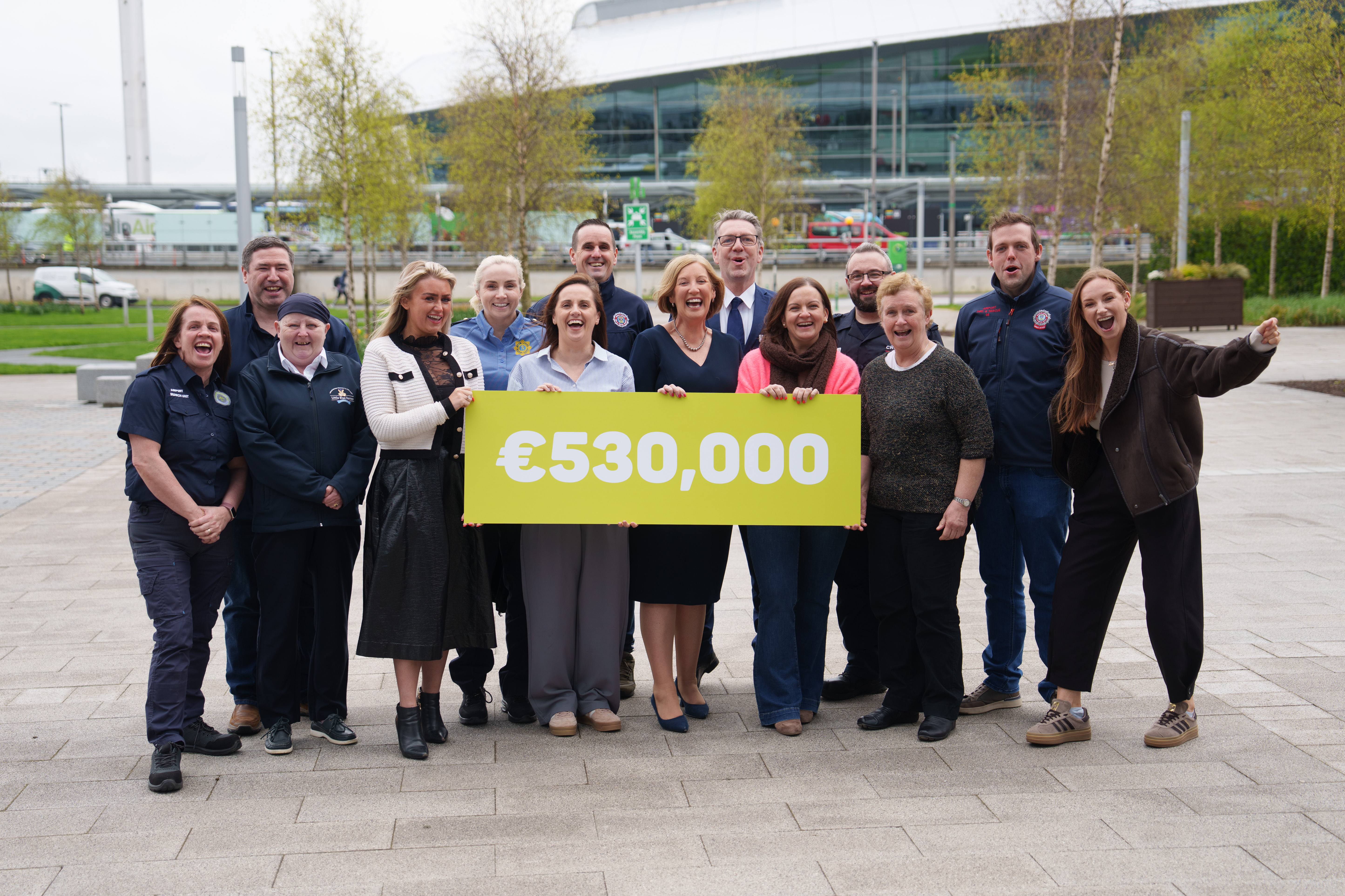   daa staff raise €530,000 for three great Irish charities    