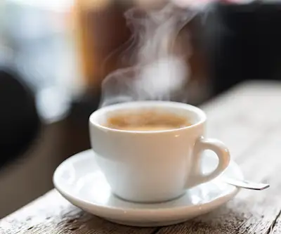 Help yourself to a selection of teas or a freshly brewed coffee, ready at the push of a button.