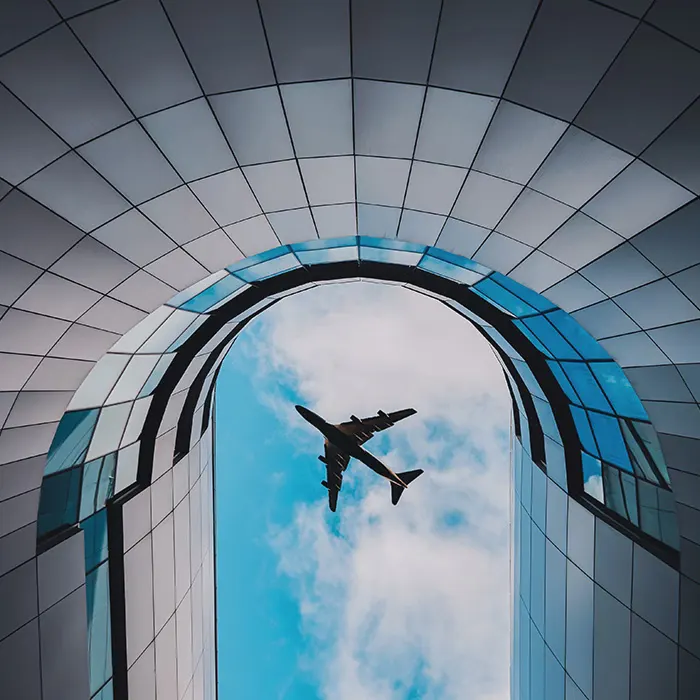 Plane at Dublin airport