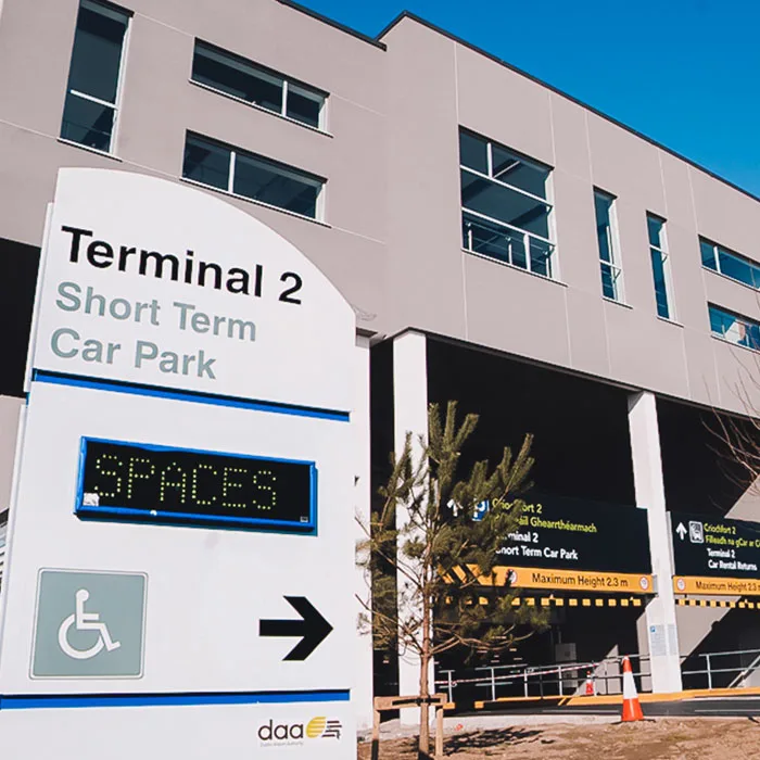 Parking options T2 Short term