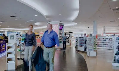 Lounges, Shops & Restaurants