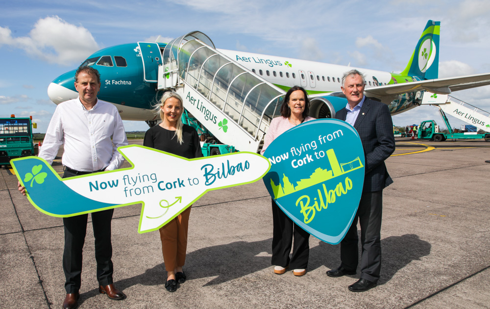 FREE REPO FOR PRESS- Inaugural flight to Bilboa from Cork Airport-8
