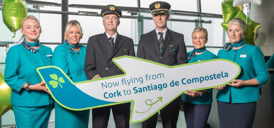 Say “Sí” to Santiago de Compostela as new Aer Lingus route takes off from Cork Airport