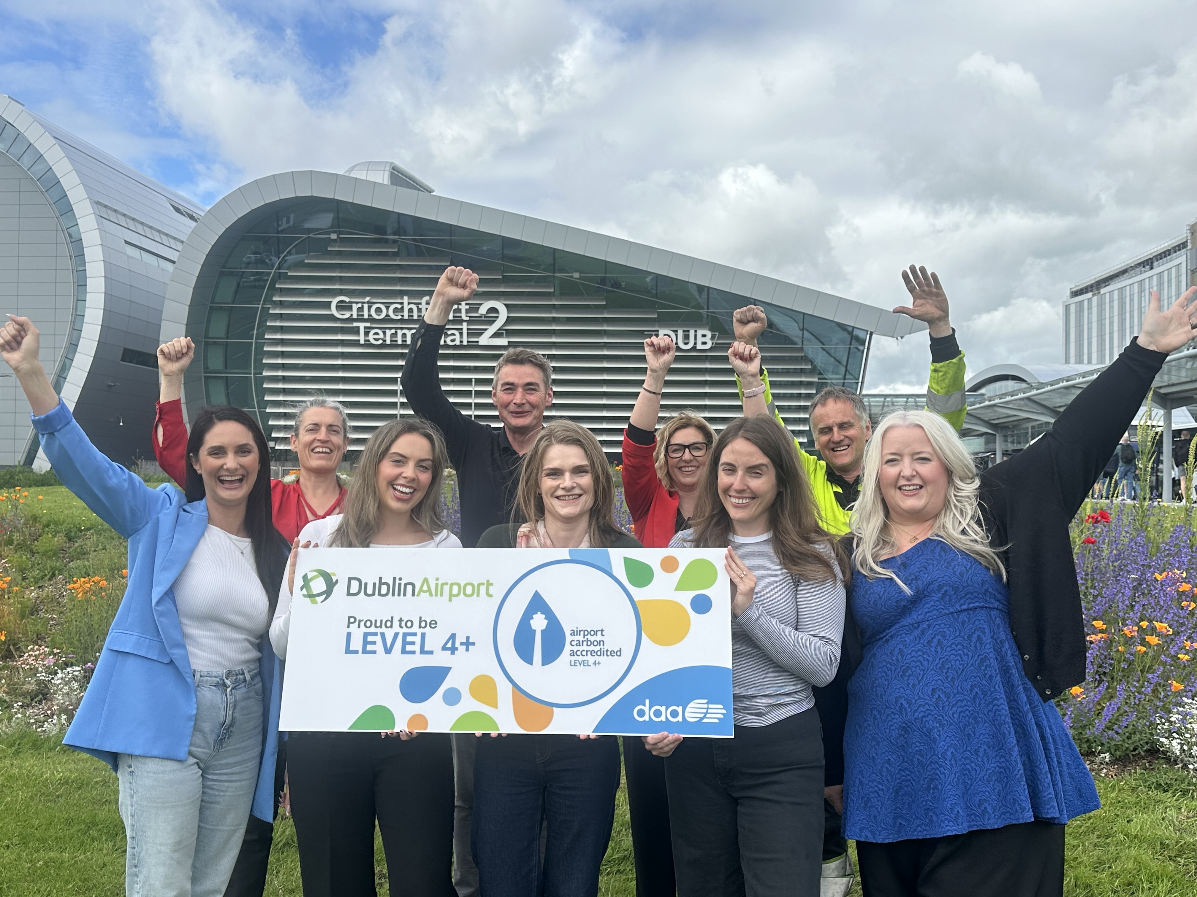 Dublin Airport reaches Level 4+ Carbon Accreditation