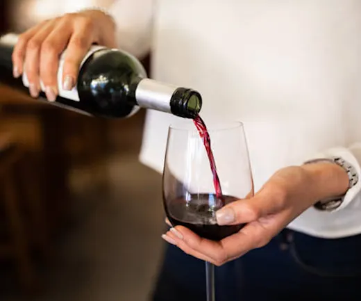 Pour a drink and unwind. Beer, cider, and wine are available from our self-serve bar. Guests can also enjoy a refreshing selection of teas, coffees, juices, and soft drinks.