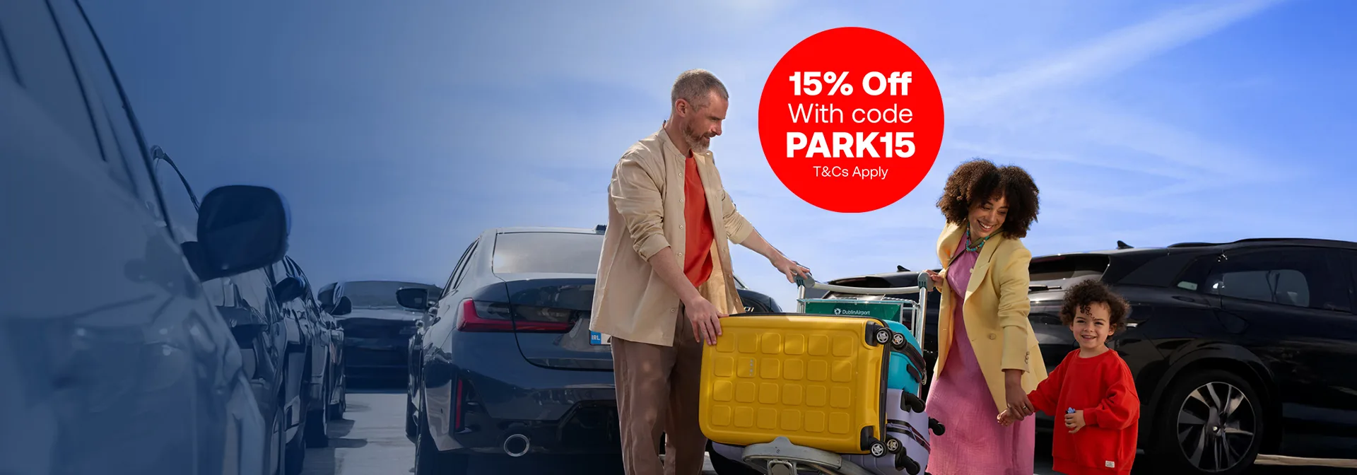 Parking sale july hero webpage desktop