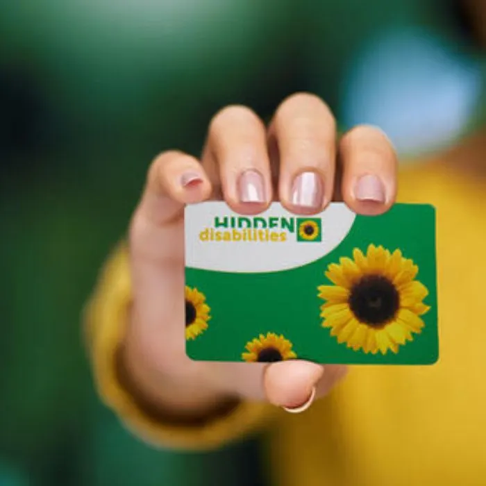 Hidden Disabilities Card - Sunflower