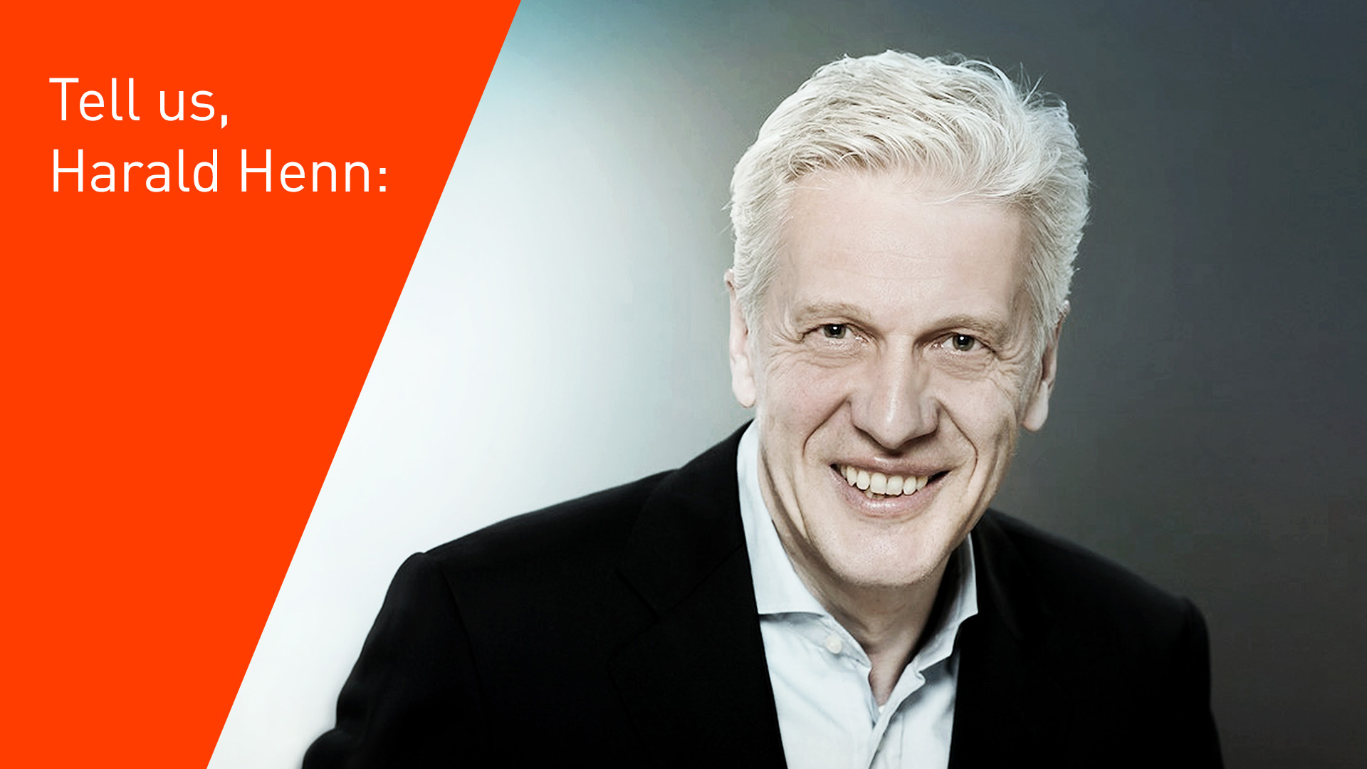 Tell us, Harald Henn: Why should call centres not only think about their customers?