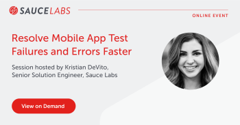 Resolve Mobile App Test Failures and Errors Faster