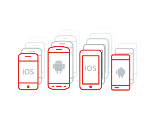 Devices including iOS and Android
