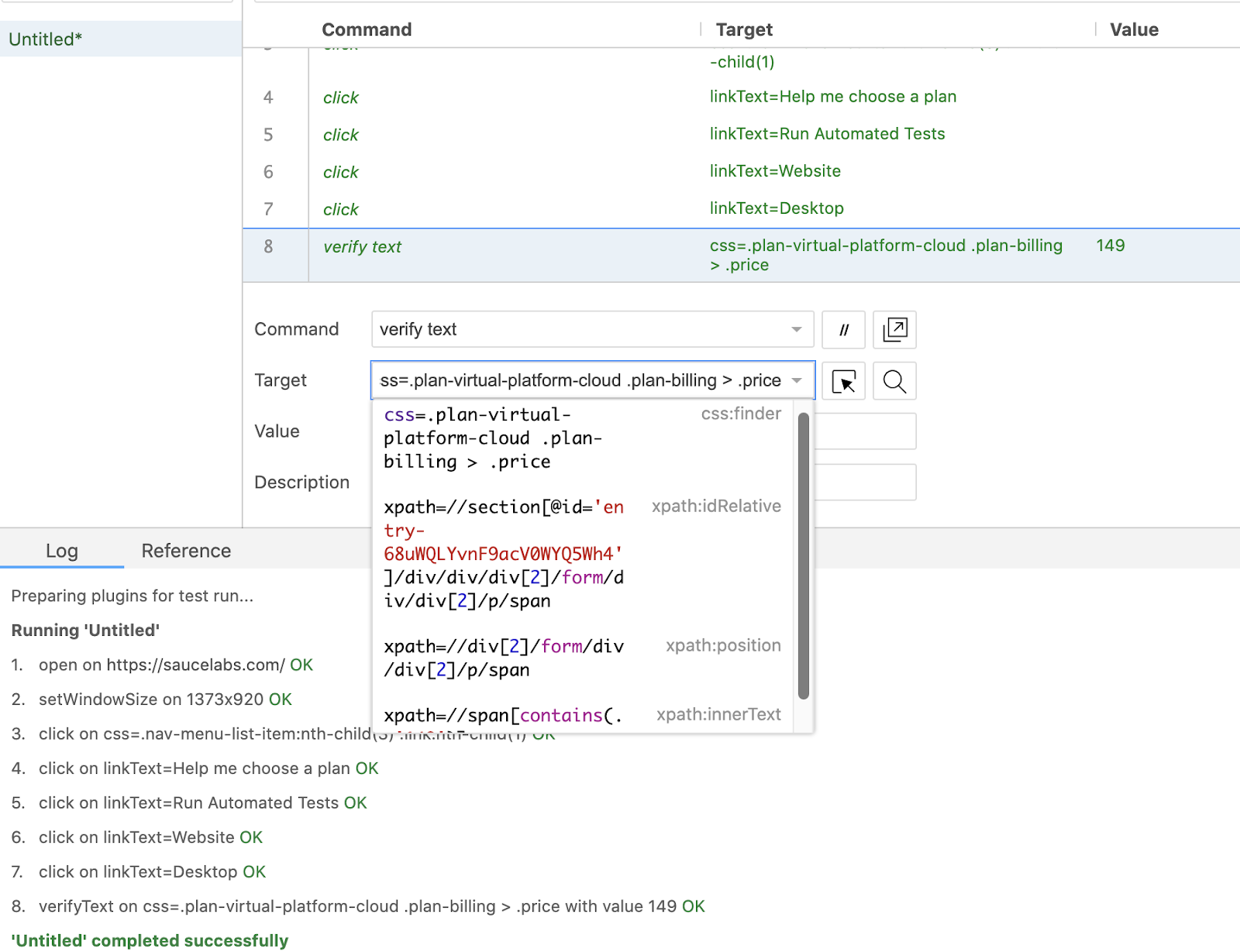 selenium ide tutorial español