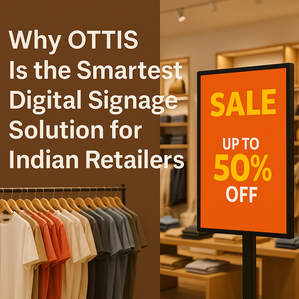 Why OTTIS Is the Best Digital Signage Solution for Indian Retailers