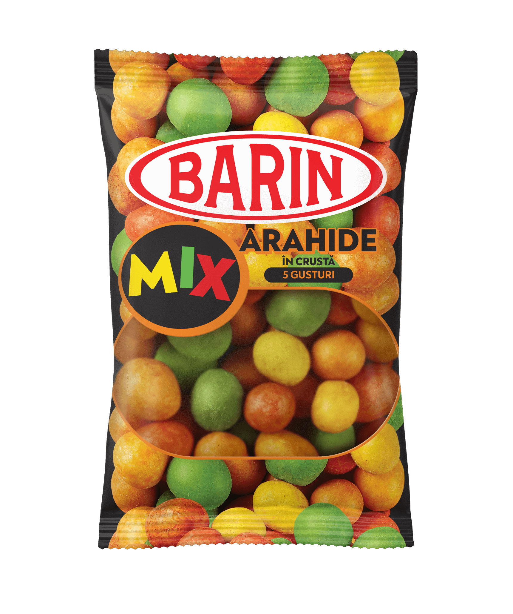 Arahide prăjite în crusta MIX «BARIN» 60g/1kg image