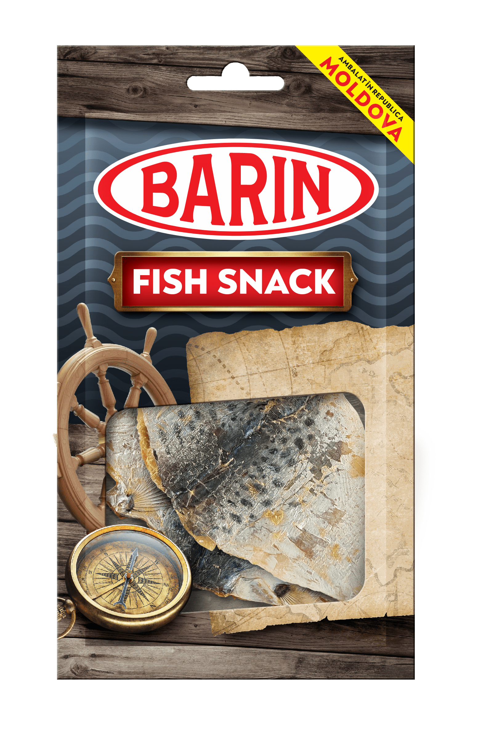 Stavrid argintiu sărat, uscat «BARIN» 50g/80g image