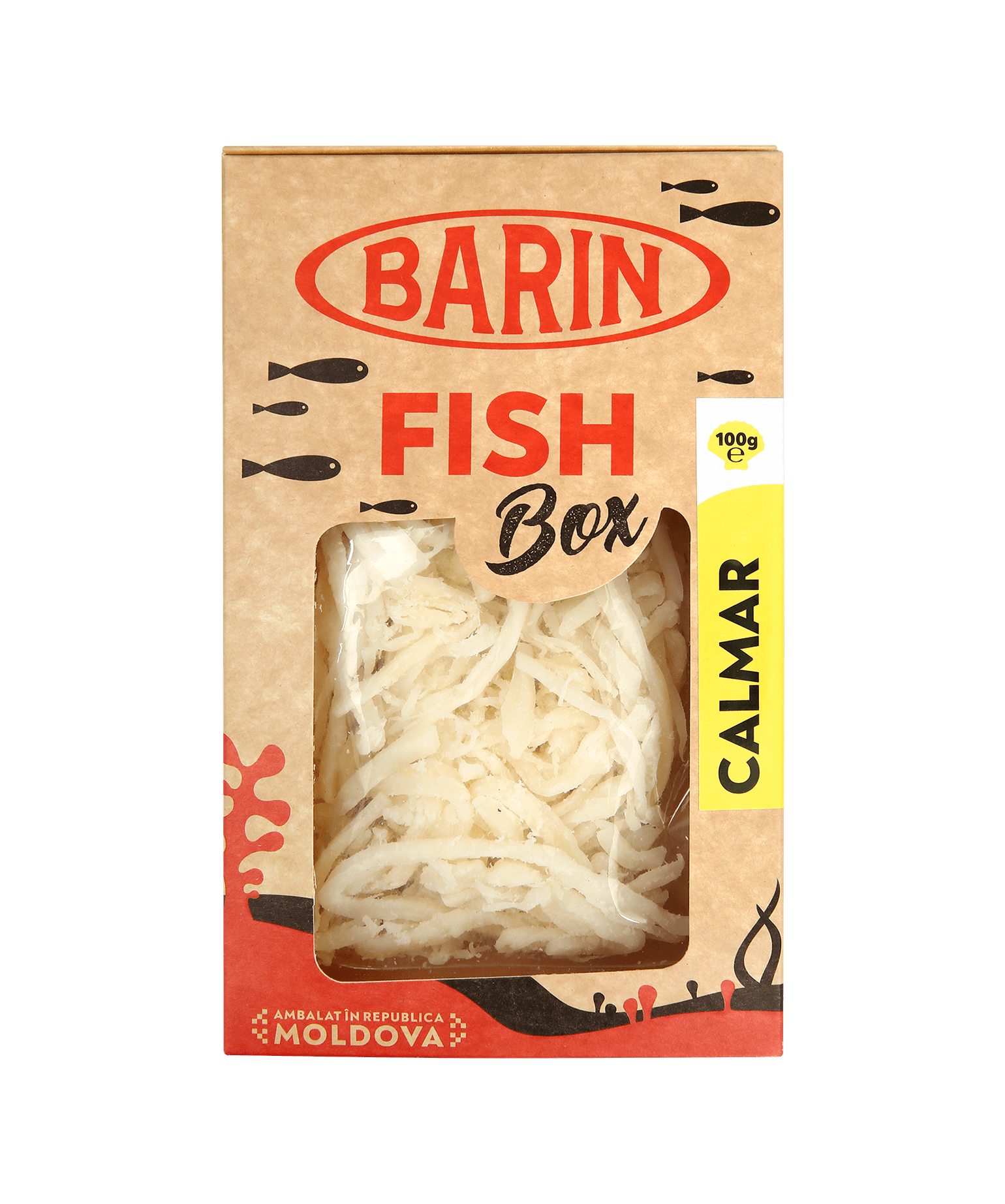 Calmar pai sărat «BARIN» cutie carton 100g image