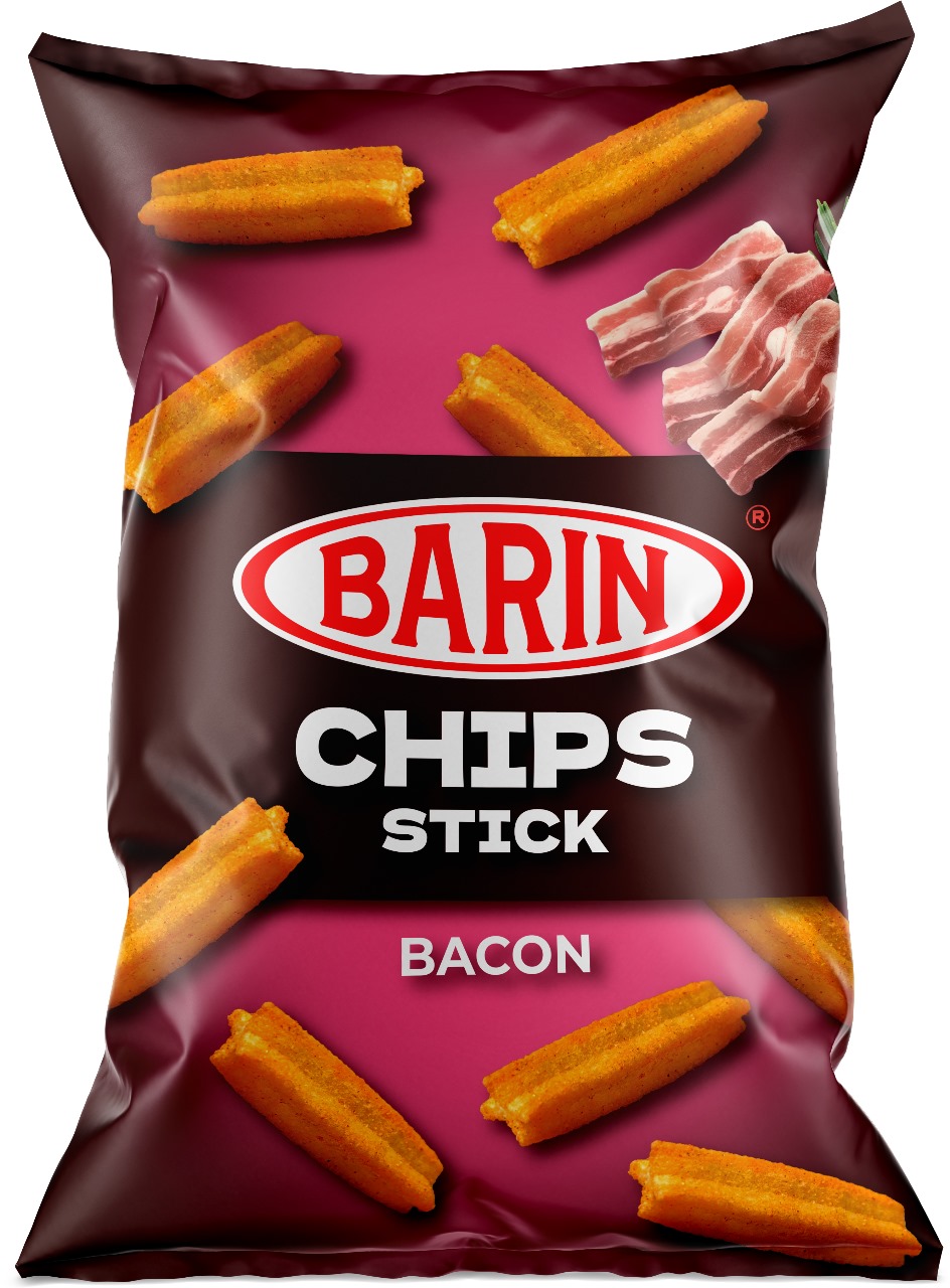 Chips-uri «BARIN» stick cu gust de „Bacon” 130g image