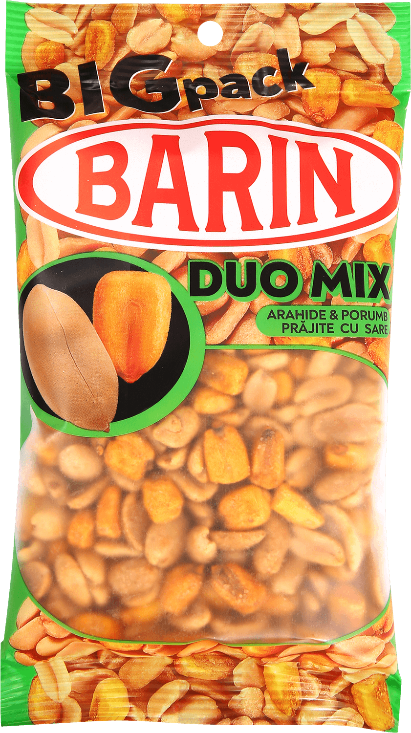 Duo Mix (Arahide/porumb) «BARIN» cu sare 140g image